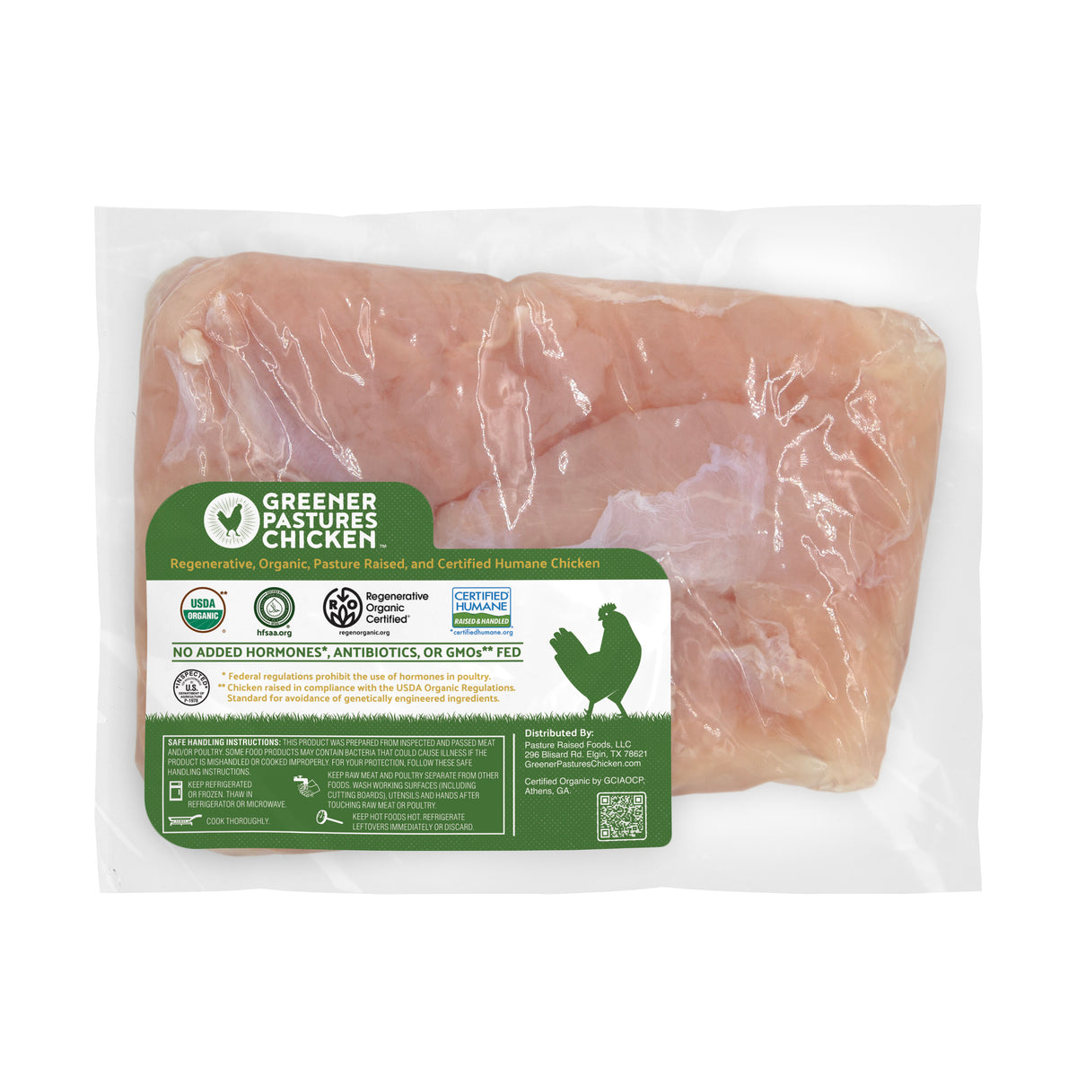 Regenerative Organic Pasture-Raised Chicken Breast Tenders