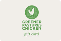 Greener Pastures Chicken Gift Card